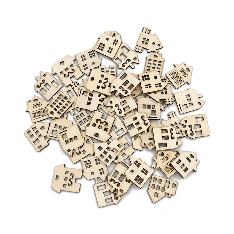 Art Craft For Preschoolers - 50 Pezzi di Forme di Casa