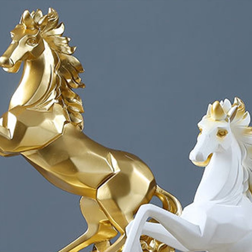 Art Craft Animals - Ornamento Artigianale a Forma di Cavallo,