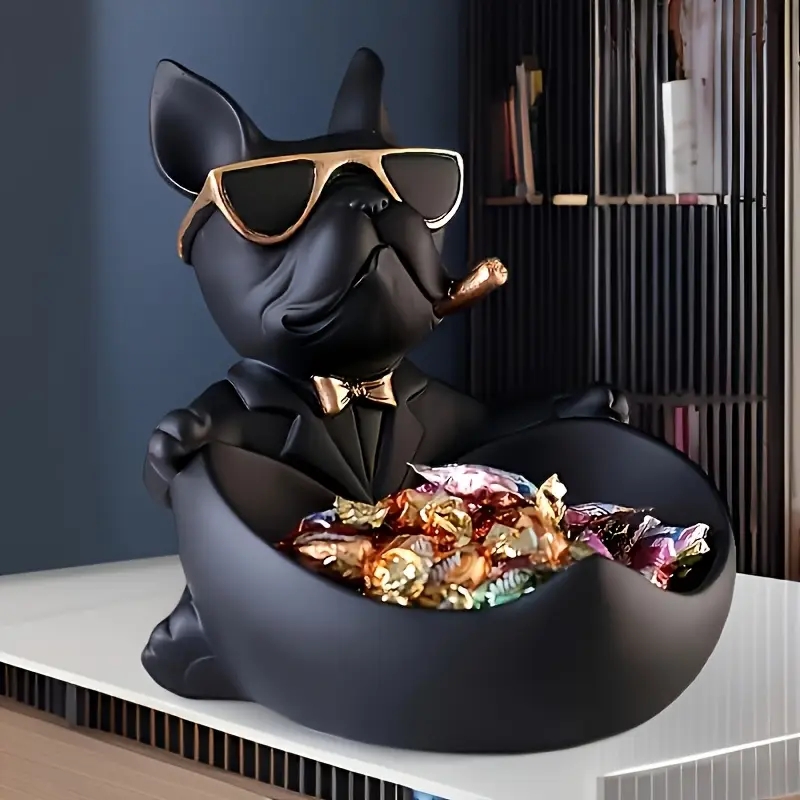 Art And Craft Sunglasses - Statua Creativa di Cane con Occhiali