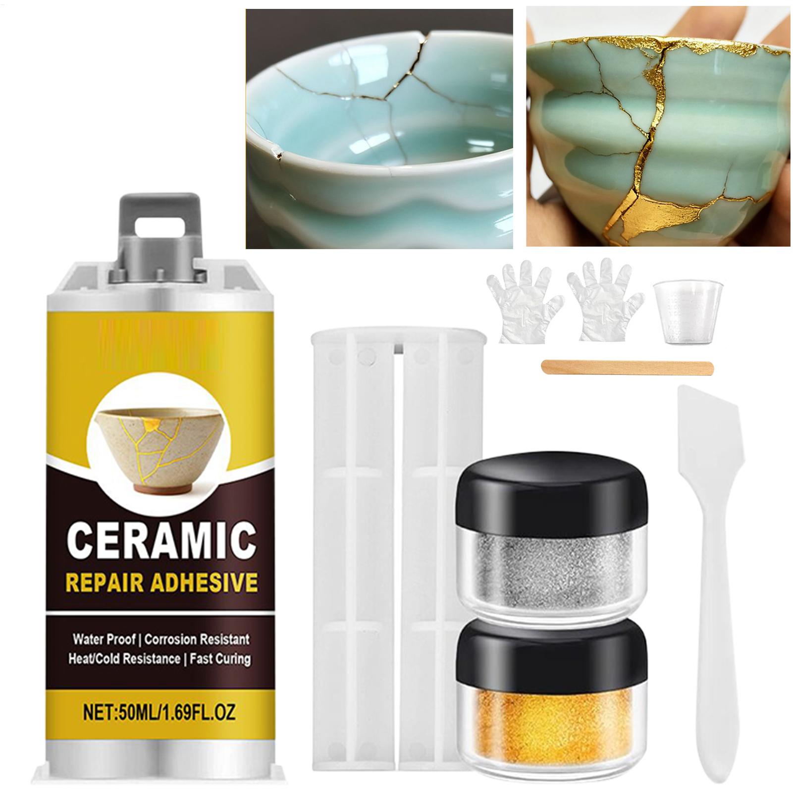 Art Craft Workshop - Kit di Riparazione Kintsugi, Colla Ceramica