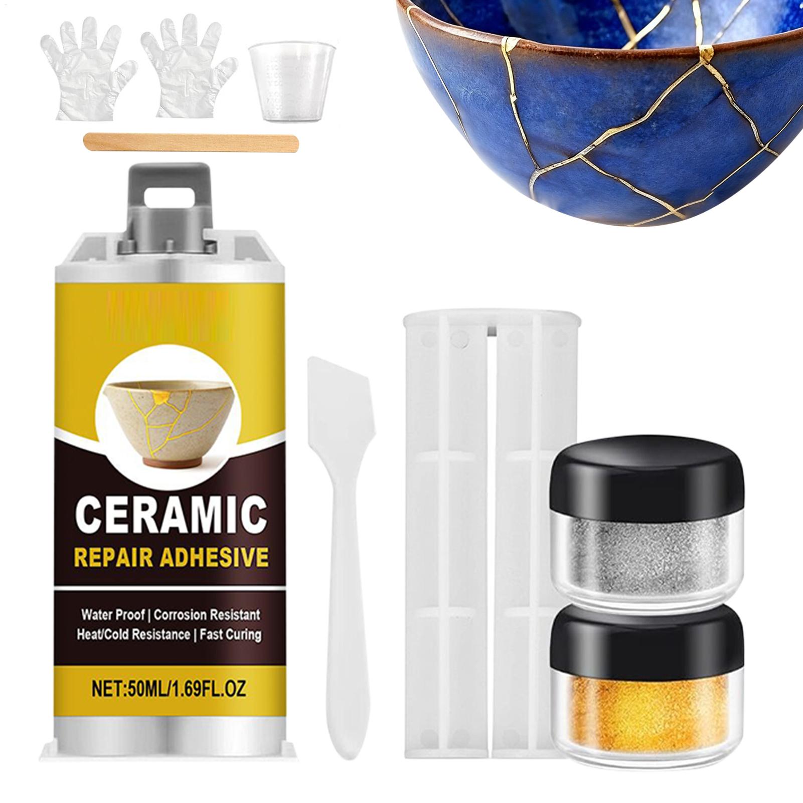 Art Craft Workshop - Kit di incollaggio per ceramica, porcellana