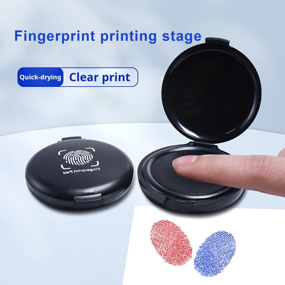 Rubber Stamp Blank - Tampone di inchiostro per impronte digitali