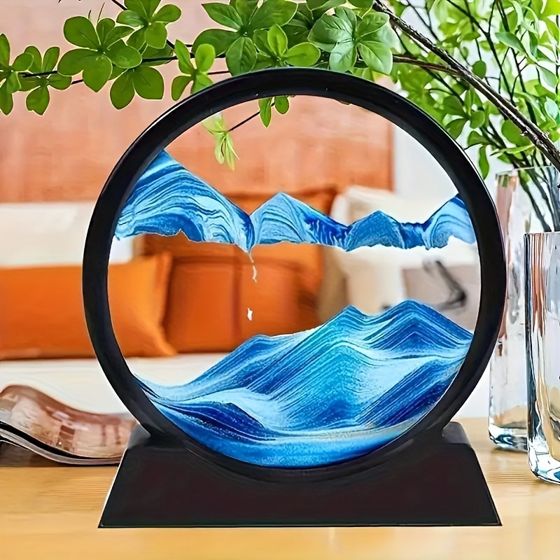 Art Craft New Year - 12 pollici 3D Clessidra Sabbie mobili