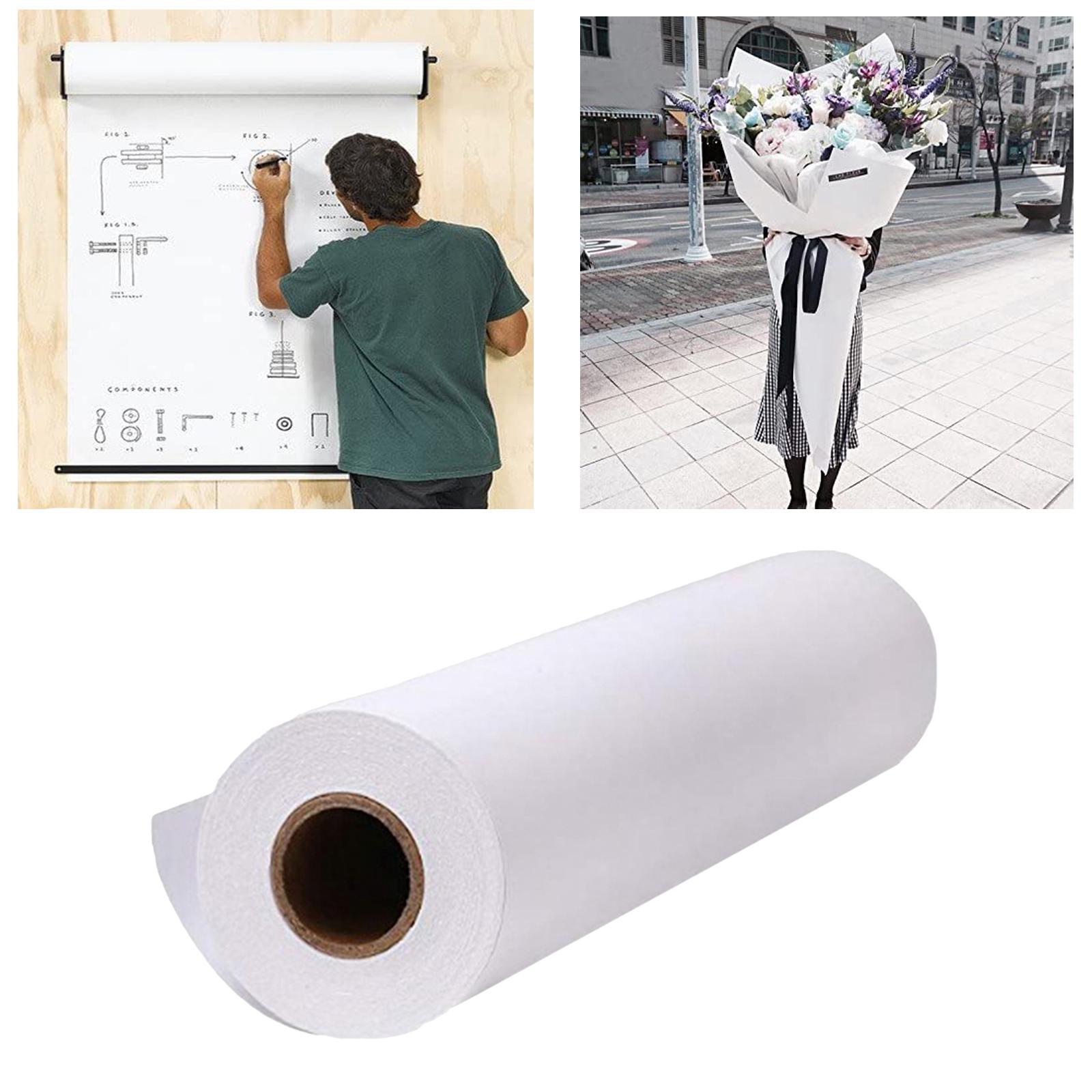 Art And Craft Recycle - 10/20/30m/rotolo bianco Kraft arti e mestieri