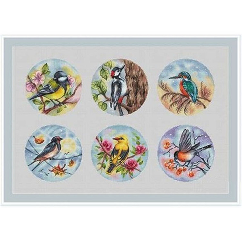 Art Craft Hobbies - 5725 Set punto croce Dipinti punto