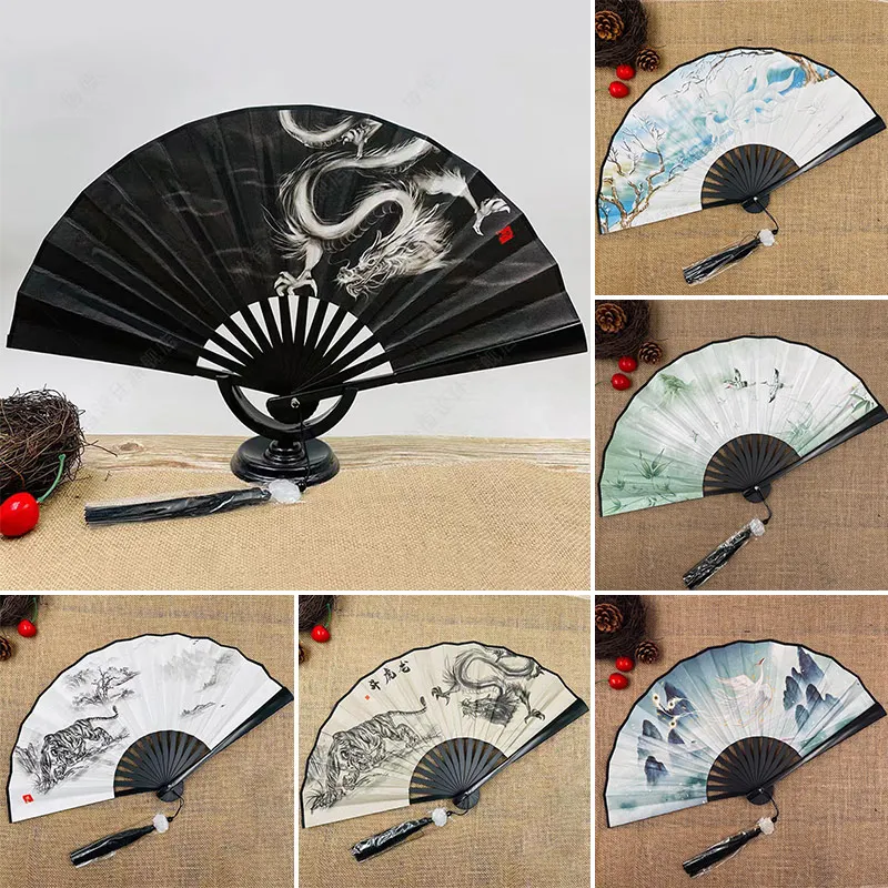 Art Craft Website - Ventaglio pieghevole in seta giapponese cinese