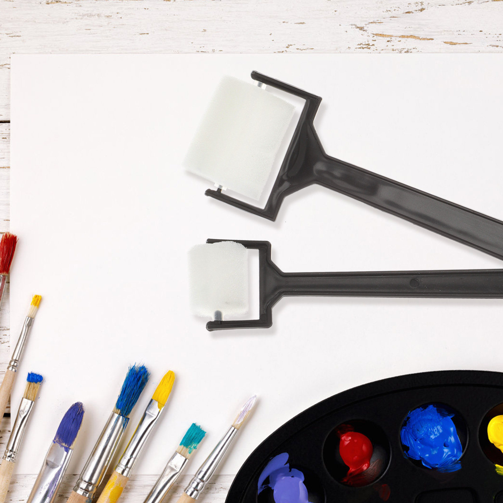Art Craft For Preschoolers - Set di 15 Pennelli in Spugna