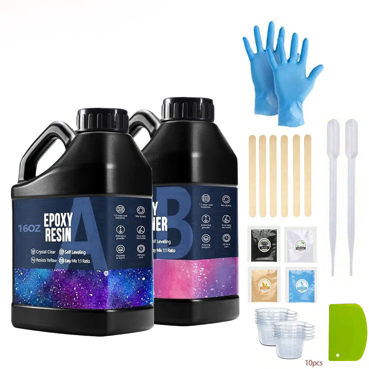 Art Craft Easy - Kit in resina epossidica cristallina da