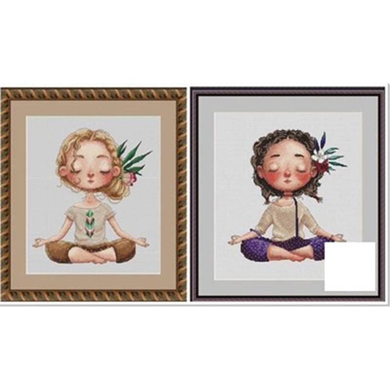 Art Craft Hobbies - 7302 Set punto croce Dipinti punto