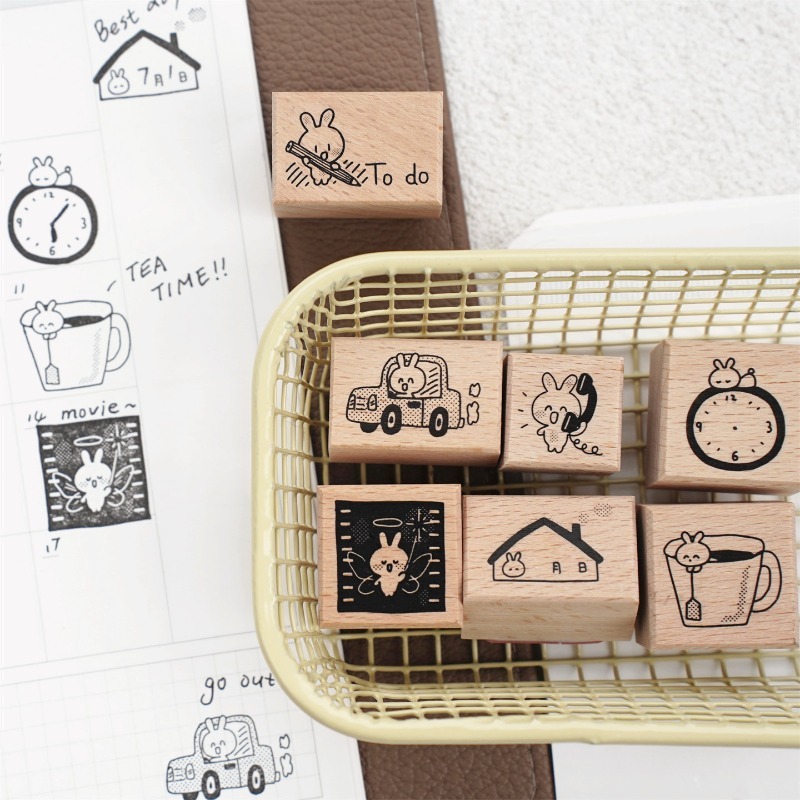 Rubber Stamp Blank - Timbro in Legno 