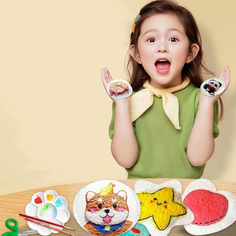 Art Craft For Preschoolers - Foam Paint For Crafts Sensory Art