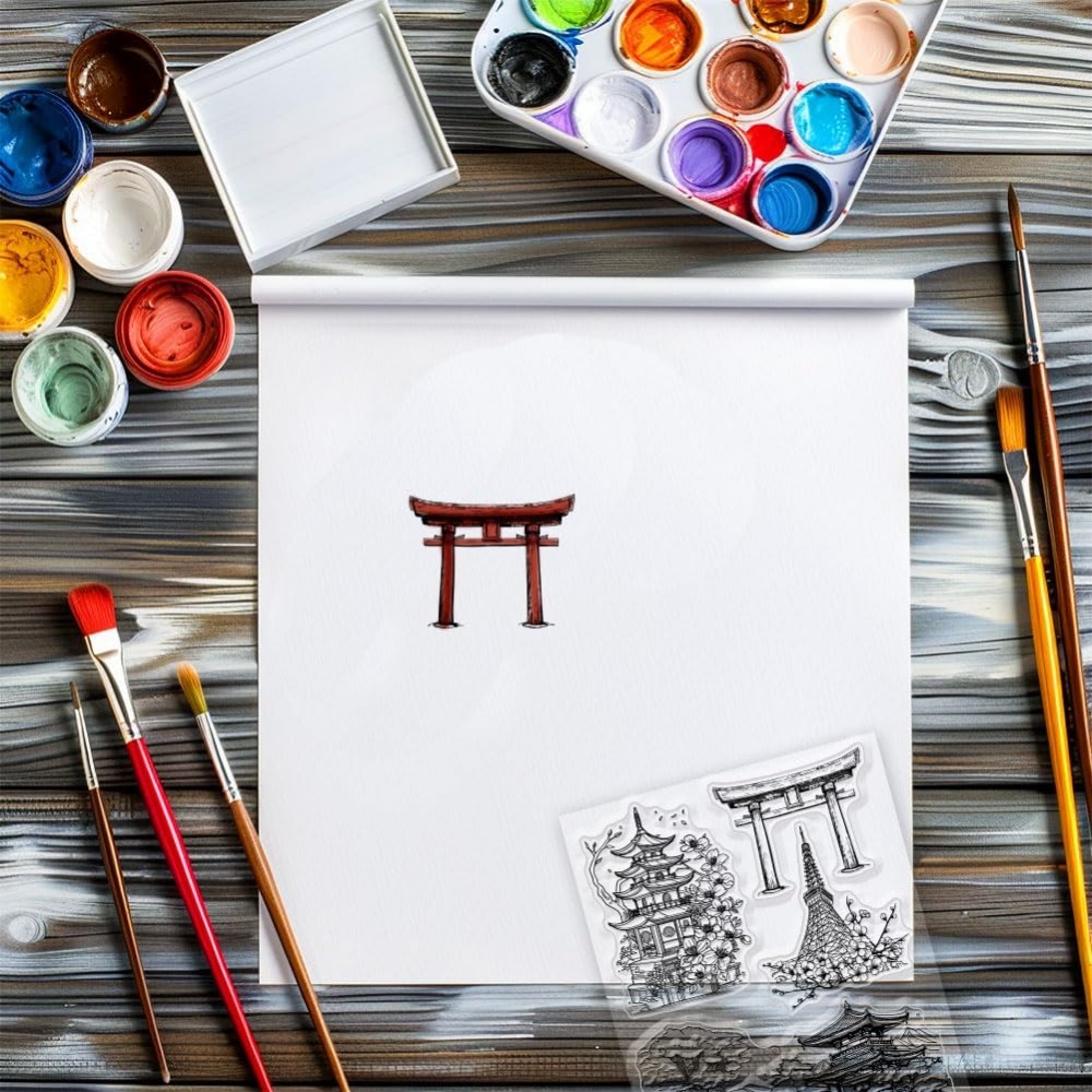 1 foglio di timbri trasparenti - Rubber Stamp Blank recensione e prezzo