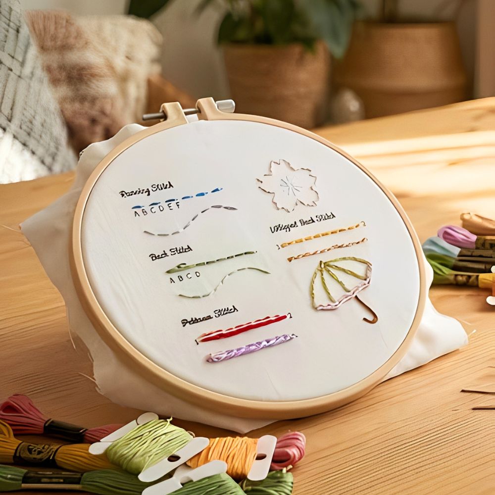 1 set di kit per esercitarsi n - Embroidery Hoop Kit recensione e prezzo