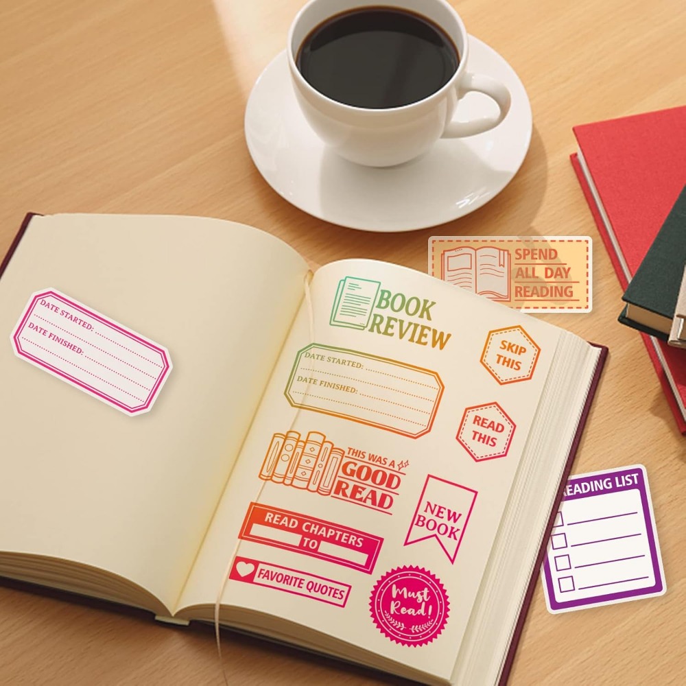 Etichetta per lettura di libri - Rubber Stamp Blank recensione e prezzo