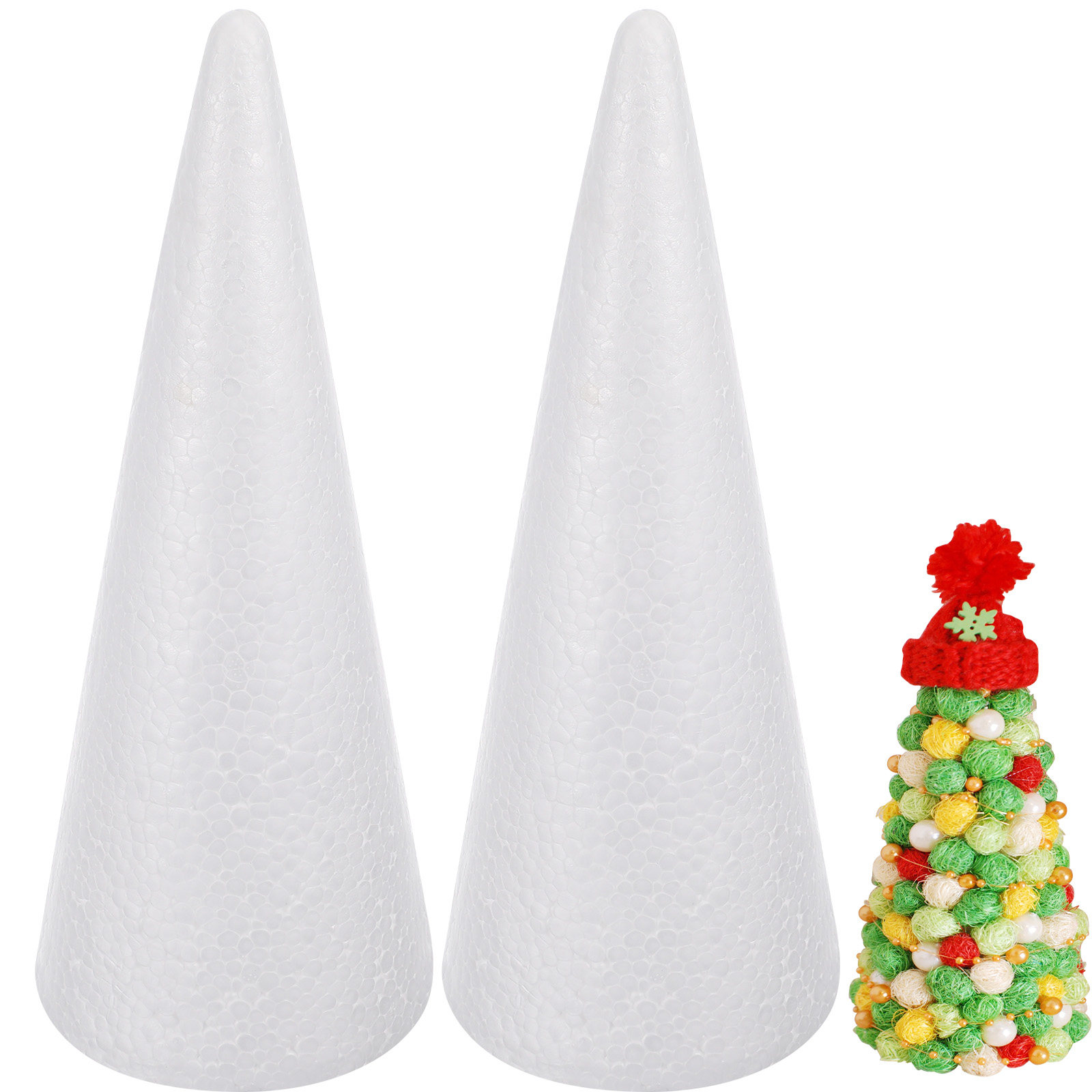 2 Pezzi di Coni Solidi in Poli - Art Craft For Preschoolers recensione e prezzo
