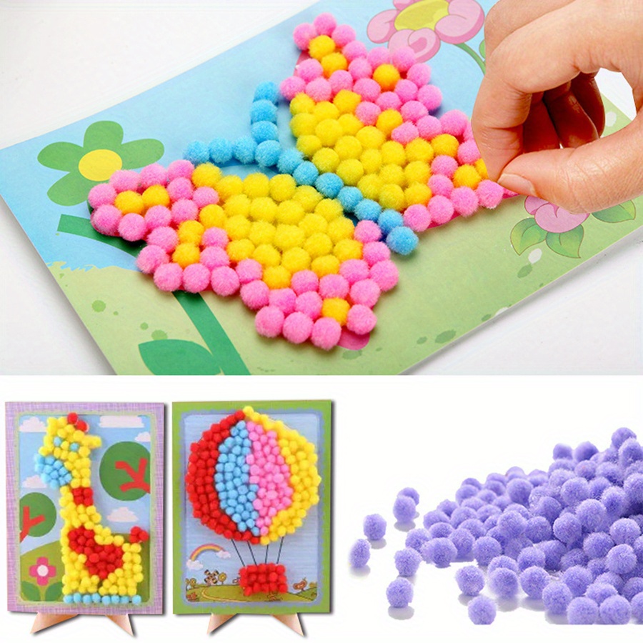 2 pz 16x21 cm Colorato Pom-Pom - Art Craft Animals recensione e prezzo