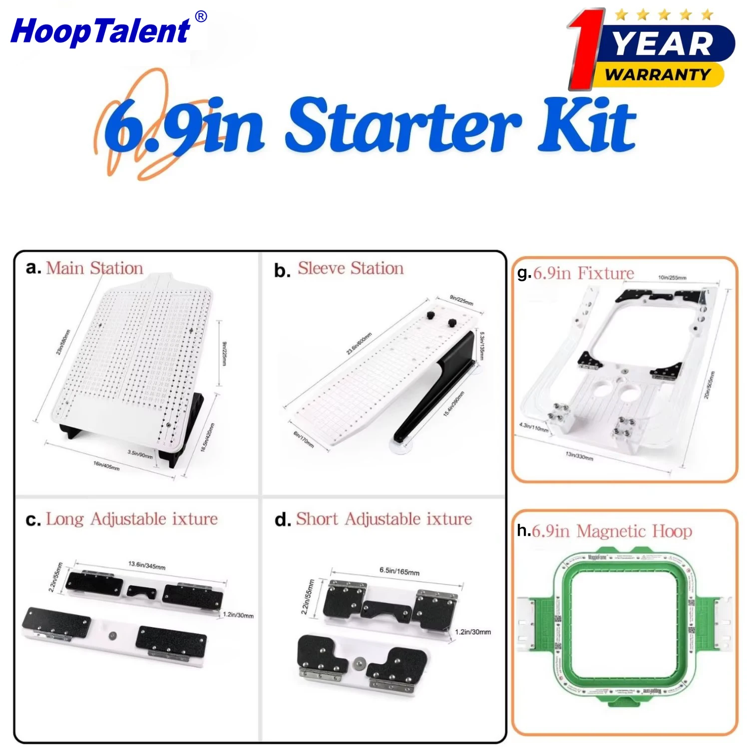 Kit stazione di sollevamento p - Embroidery Hoop Kit recensione e prezzo