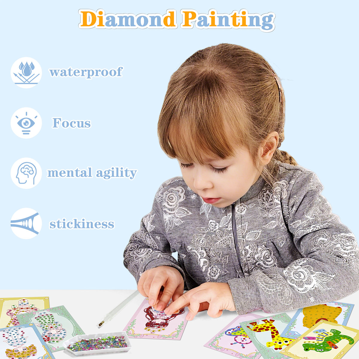 Kit di 16 Gemme per Fai da Te, - Art Craft Easy recensione e prezzo