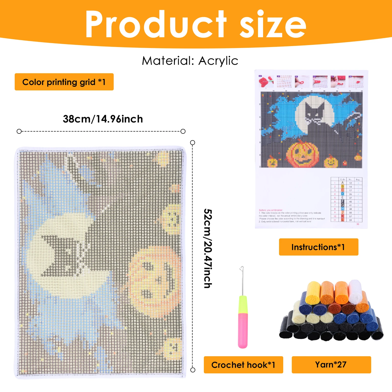 Kit per Tappeti con Uncinetto, - Punch Needle Kit recensione e prezzo
