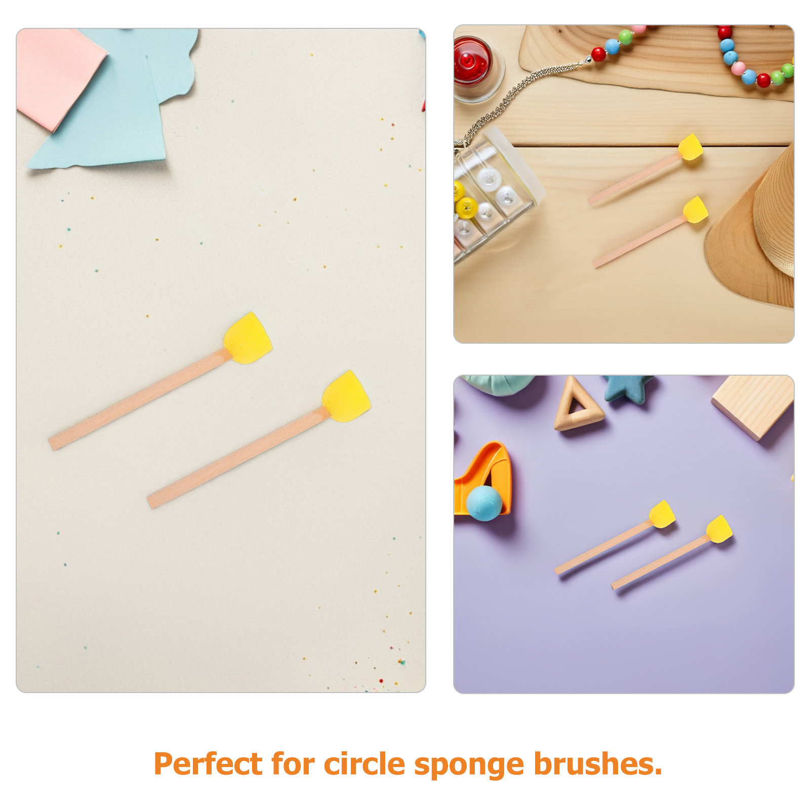 80 pennelli rotondi in spugna  - Art Craft For Preschoolers recensione e prezzo