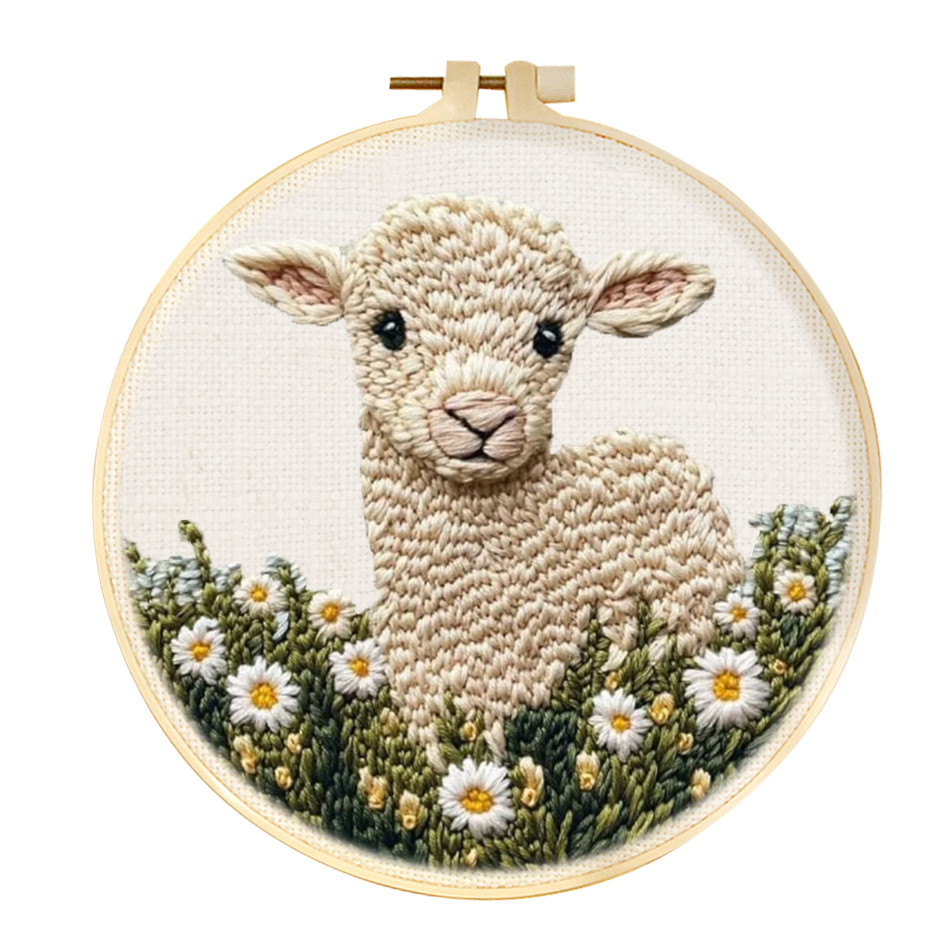 Set da ricamo con ago da punzo - Embroidery Hoop Kit recensione e prezzo