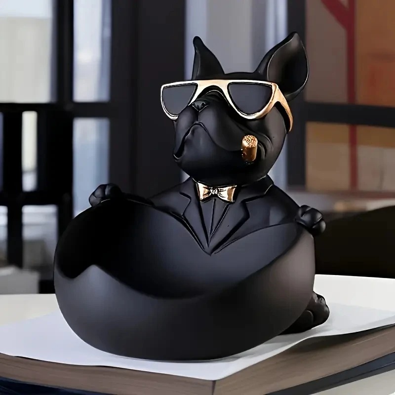 Statua Creativa di Cane con Oc - Art And Craft Sunglasses recensione e prezzo