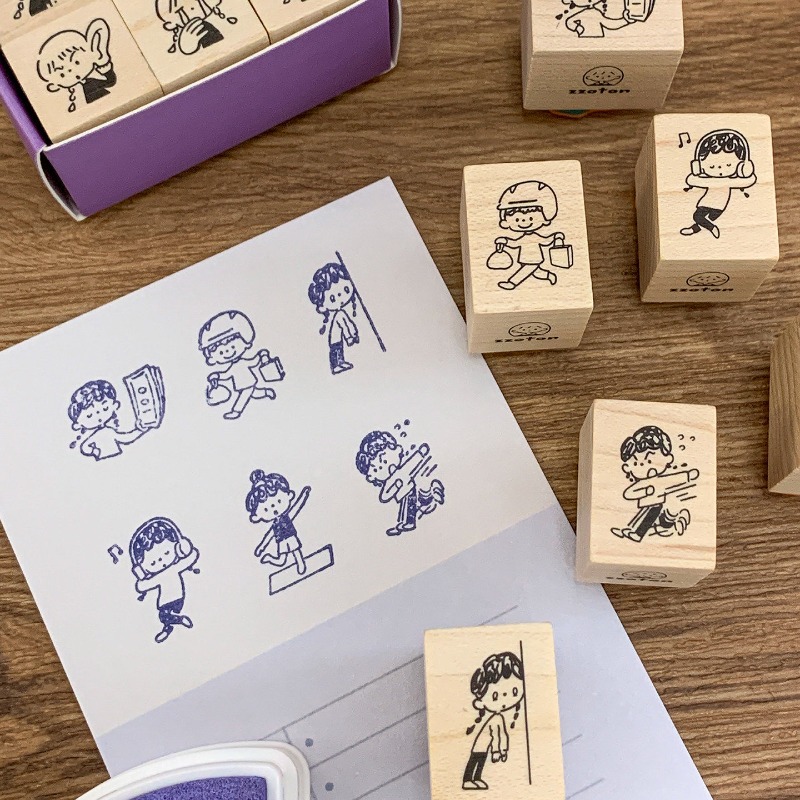 Timbro in legno A Zhuo Enjoy M - Rubber Stamp Blank recensione e prezzo
