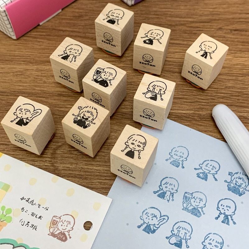 Timbro in legno A Zhuo Enjoy M - Rubber Stamp Blank recensione e prezzo