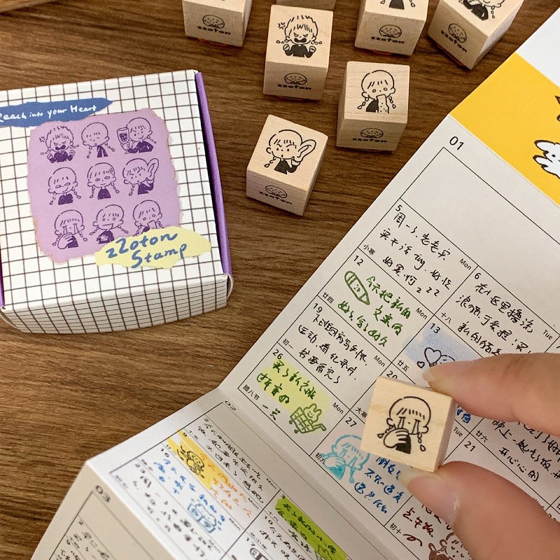 Timbro in legno A Zhuo Enjoy M - Rubber Stamp Blank recensione e prezzo