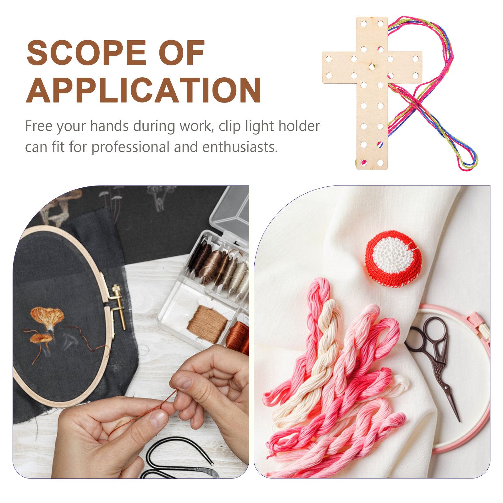 Set di 1 telaio in legno per i - Art Craft Yarn recensione e prezzo