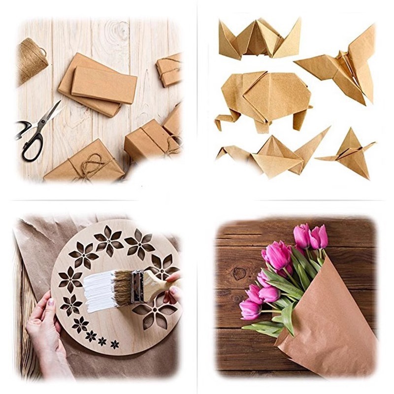Carta Kraft marrone ideale per - Art And Craft Recycle recensione e prezzo