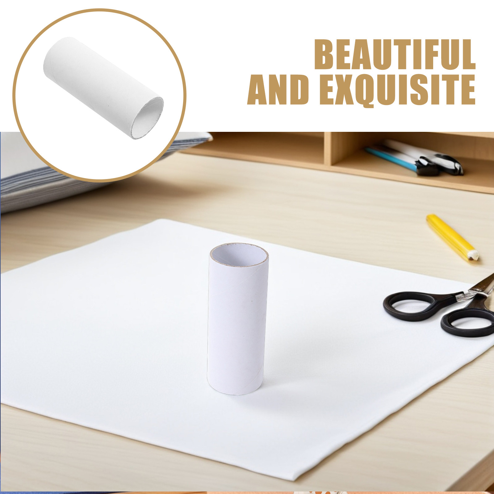 10 Tubi di Carta Kraft Marrone - Art And Craft Recycle recensione e prezzo