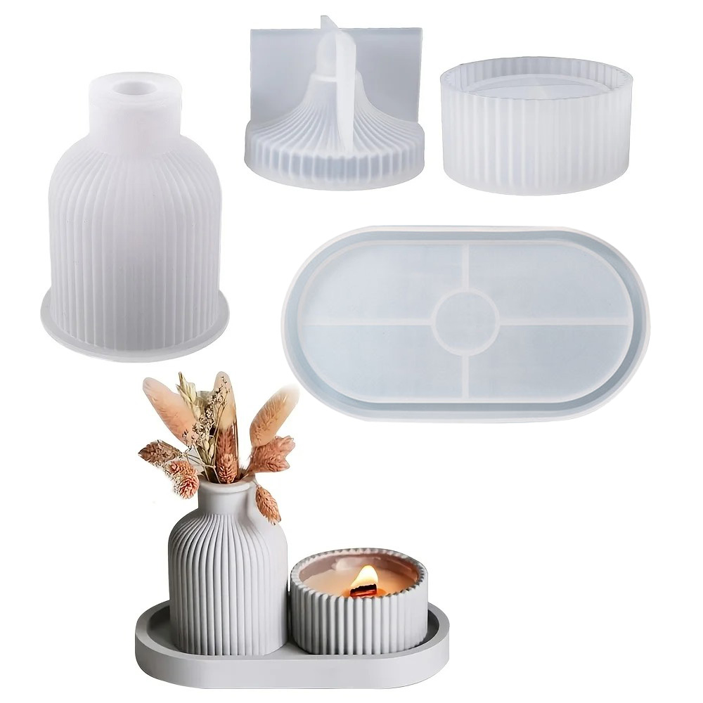 Stampi in silicone da 4 pezzi  - Art Craft Website recensione e prezzo