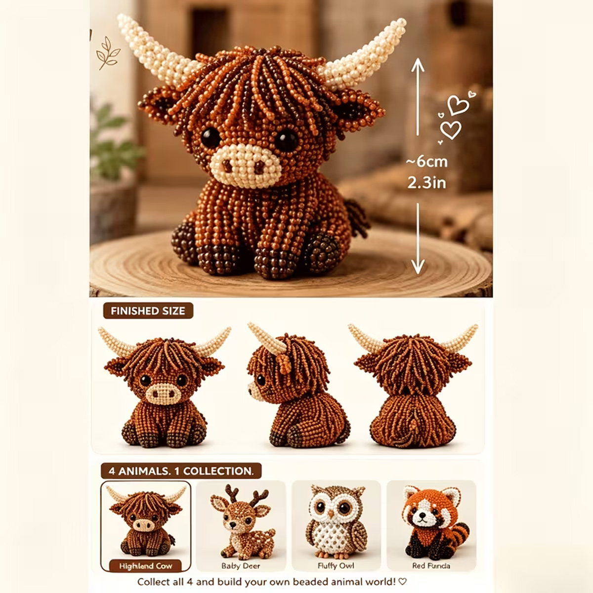 Mini kit fai da te con animali - Art Craft Website recensione e prezzo
