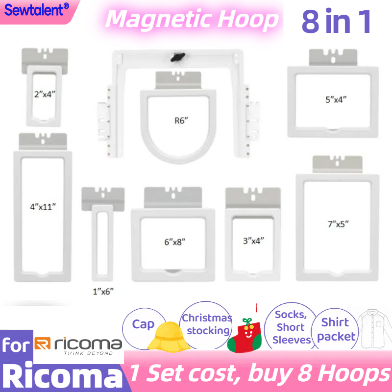 Kit telaio magnetico 8in1 Rico - Embroidery Hoop Kit recensione e prezzo