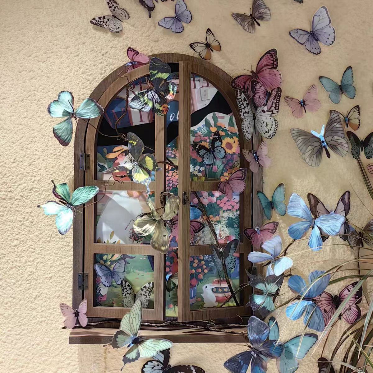 12 pezzi adesivi murali farfal - Art Craft New Year recensione e prezzo
