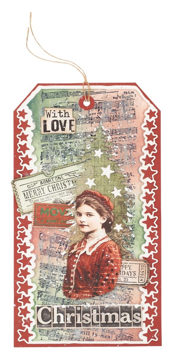 Sfondo stellato Inverno Babbo  - Rubber Stamp Blank recensione e prezzo