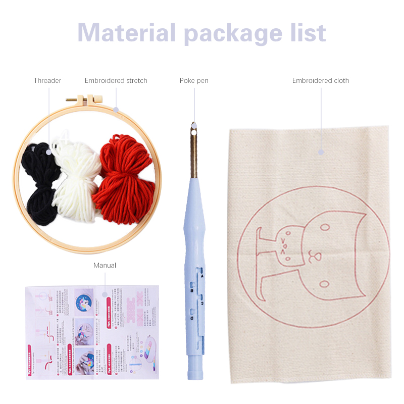 Kit Punch Needle con Motivo Zu - Punch Needle Kit recensione e prezzo