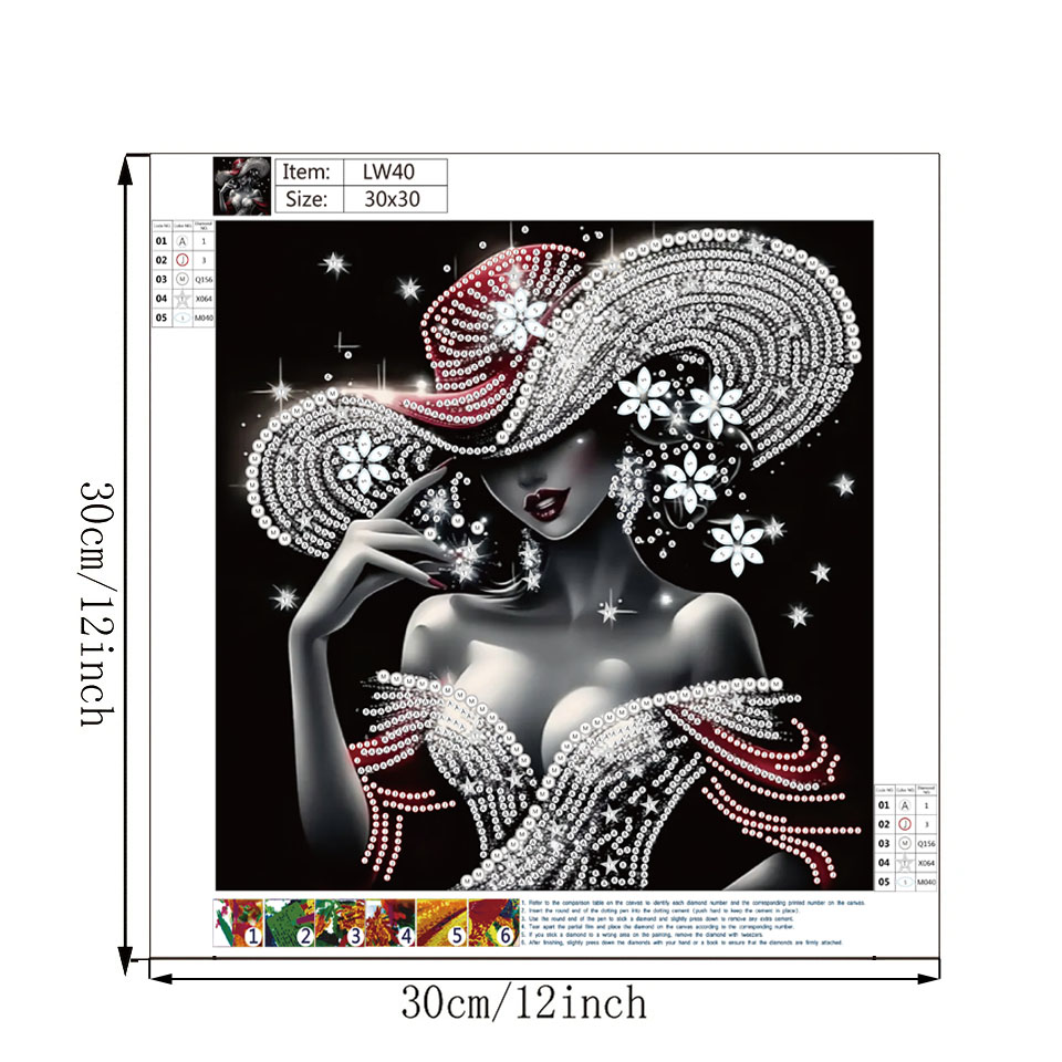 Fai da te, 5D, cristallo, parz - Art Craft Hat recensione e prezzo