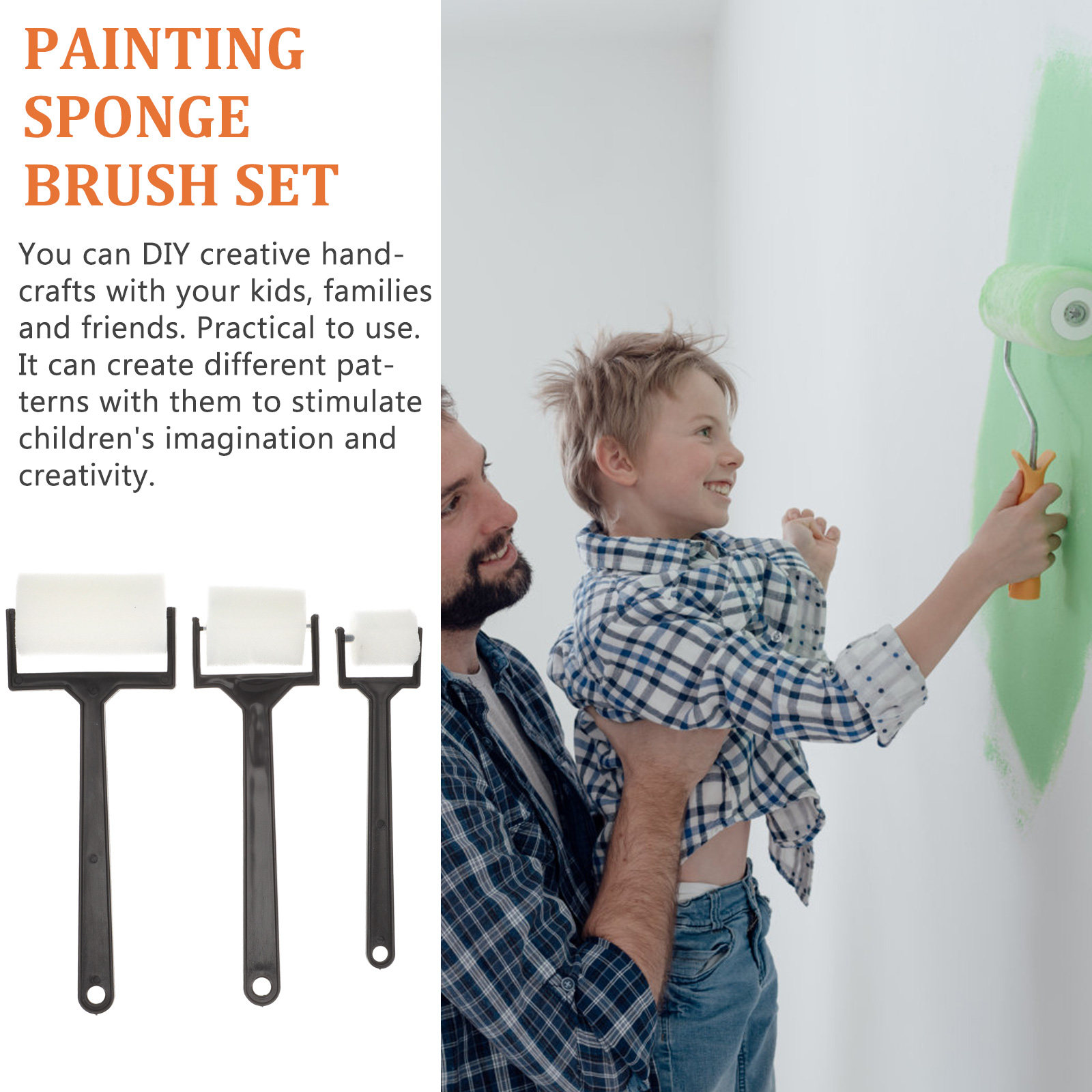 Set di 15 Pennelli in Spugna p - Art Craft For Preschoolers recensione e prezzo