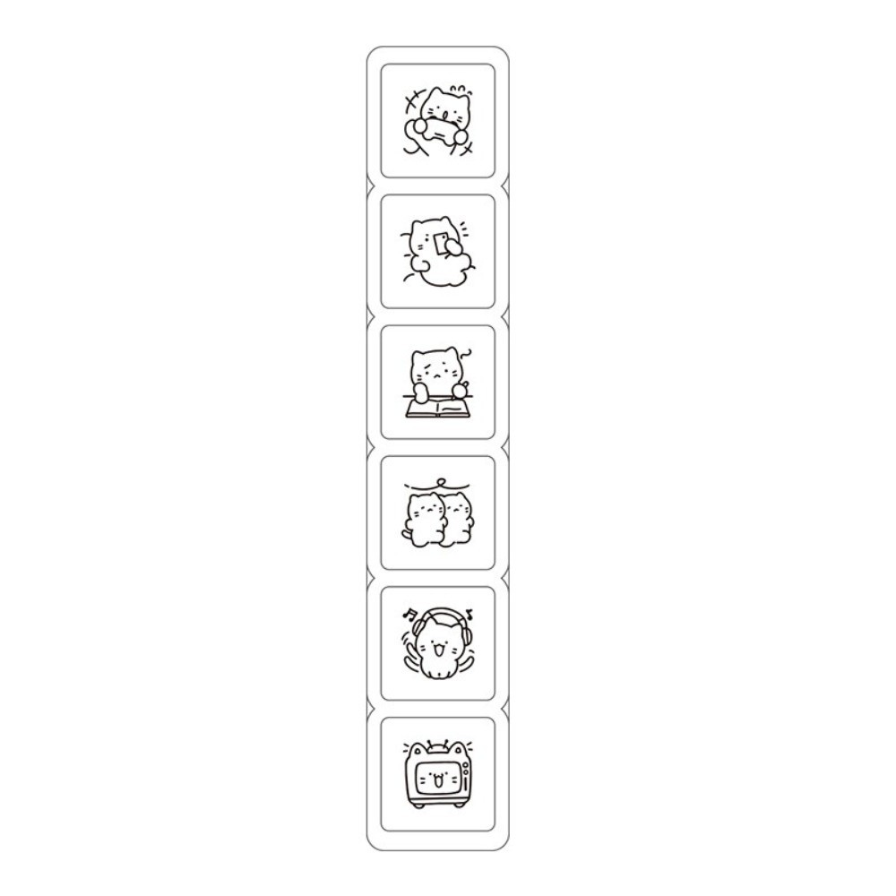 Set di 6 Timbri con Design di  - Rubber Stamp Blank recensione e prezzo