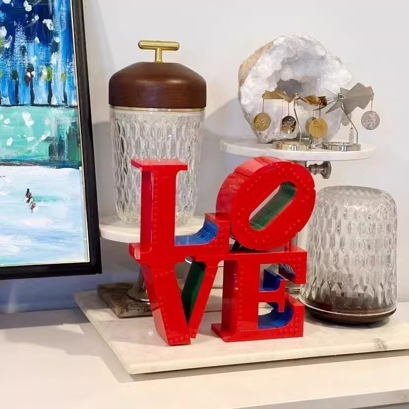 Scultura in Mattoncini LOVE, D - Art Craft Disney recensione e prezzo