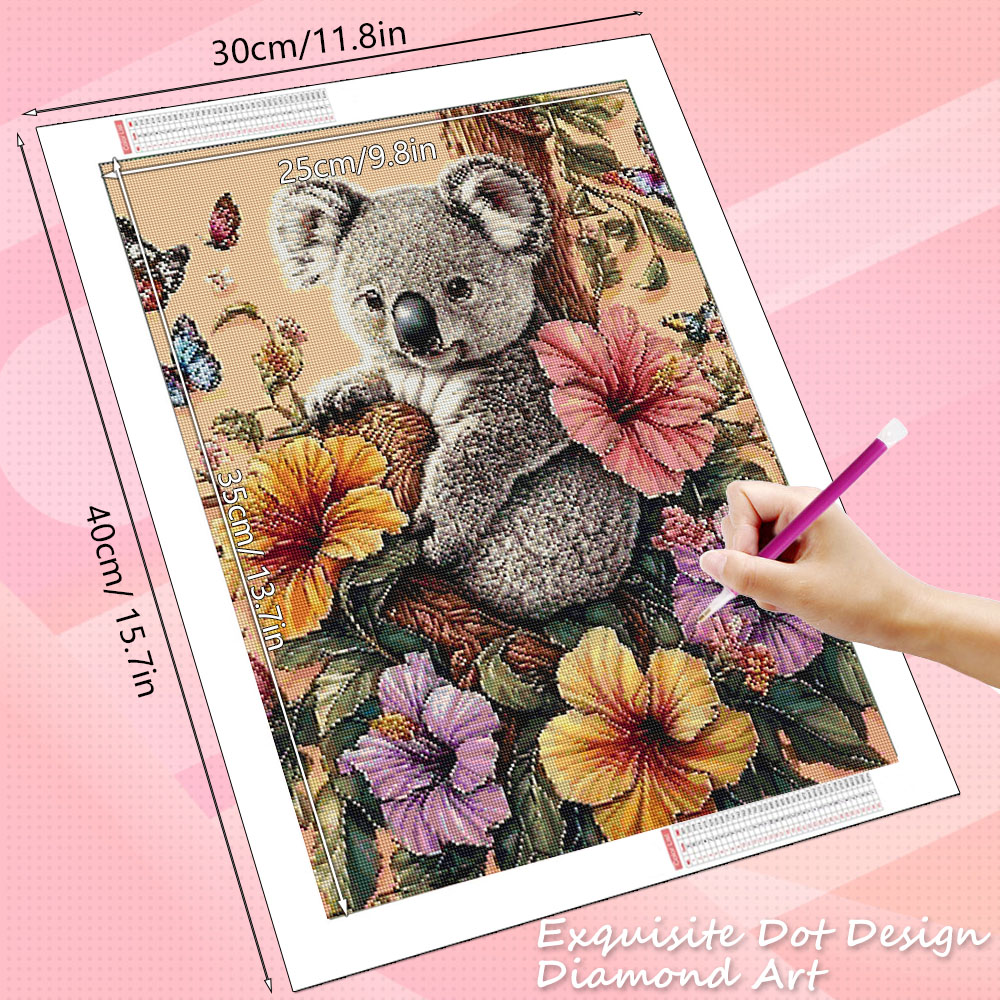 HUACAN Diamond Art Koala Anima - Art Craft Hobbies recensione e prezzo