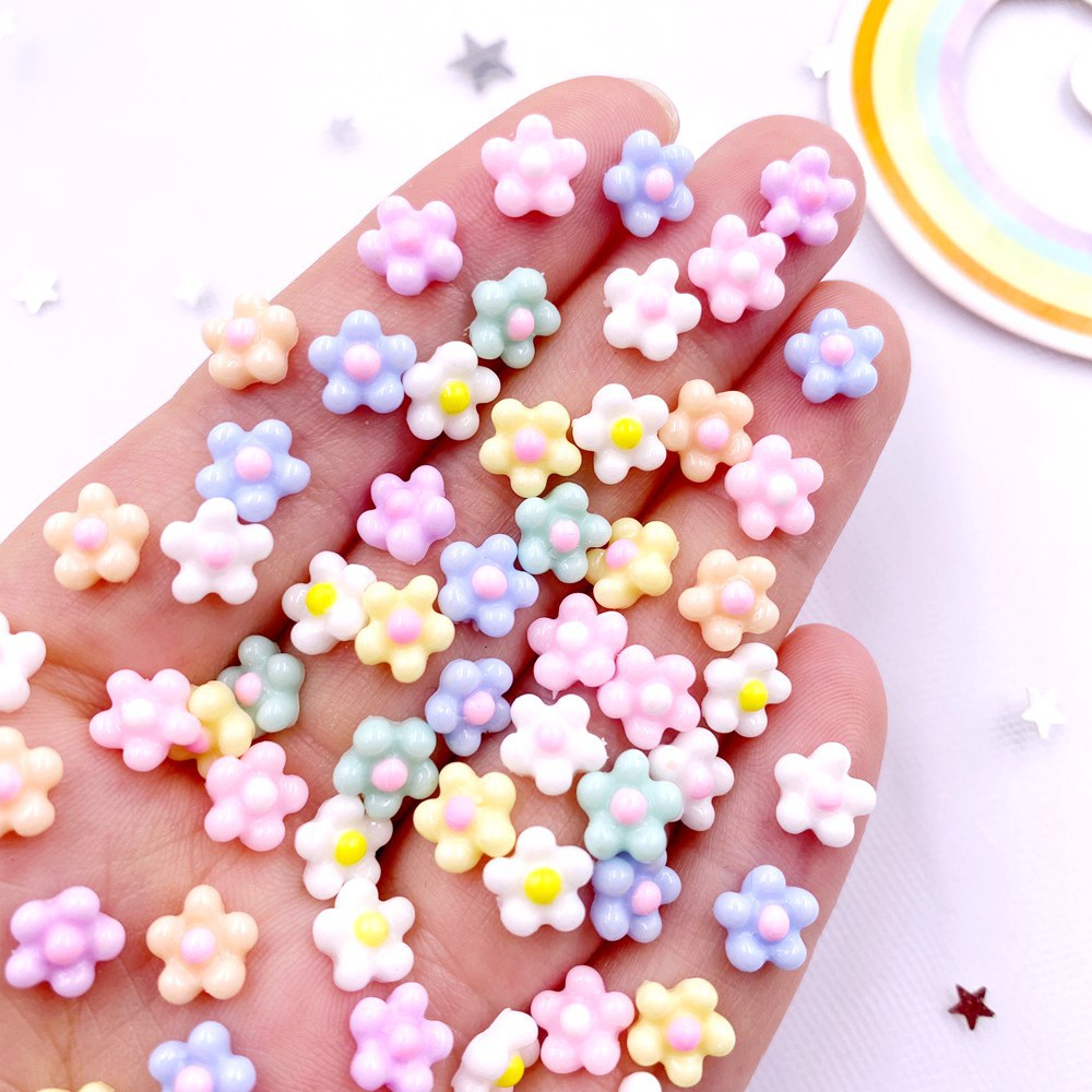 100 Pezzi 8mm Resina 3D Colora - Art Craft New Year recensione e prezzo