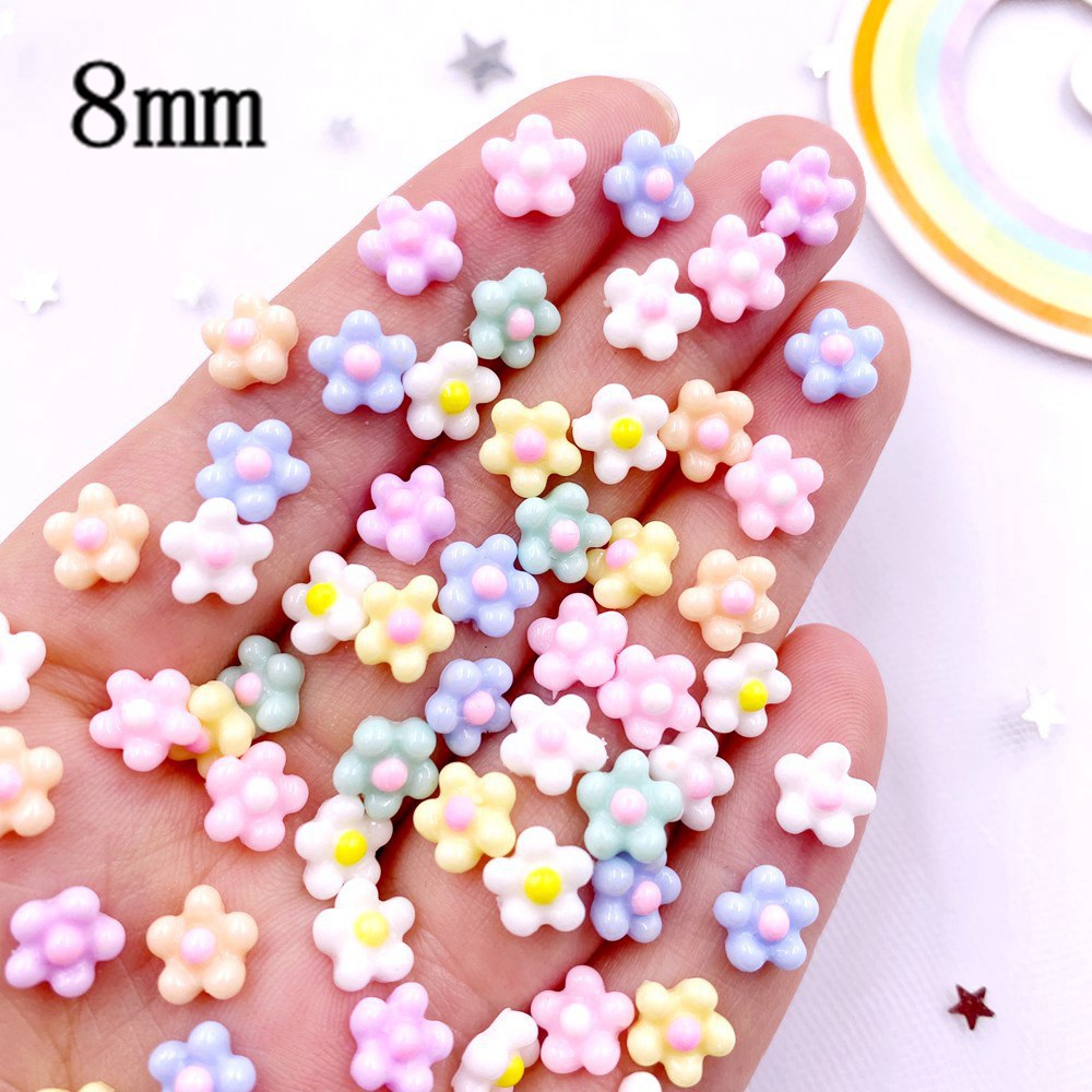 100 Pezzi 8mm Resina 3D Colora - Art Craft New Year recensione e prezzo